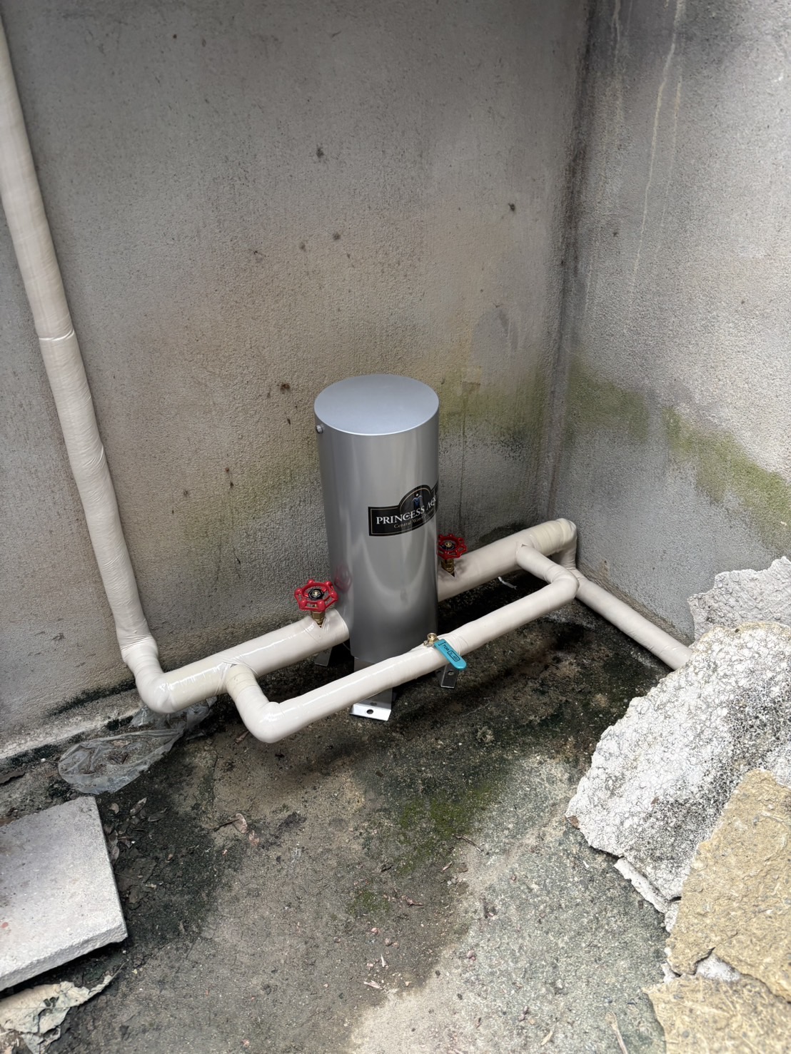 泉南市での浄水器の設置