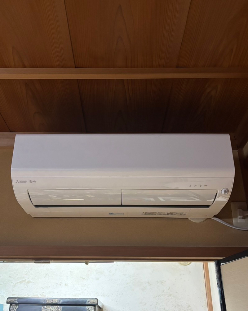三重県桑名市　エアコン交換(20畳)　霧ヶ峰