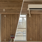 大阪府豊中市　エアコン設置 befor/after