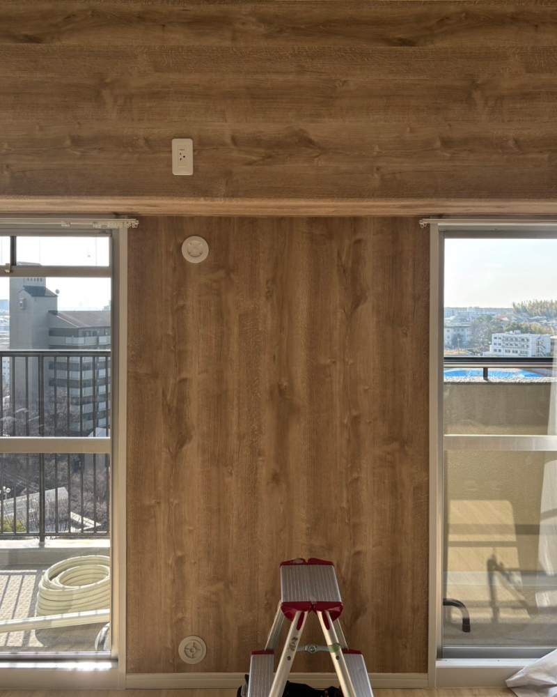 大阪府豊中市　エアコン設置 befor