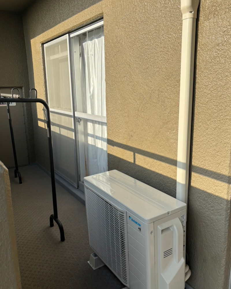 大阪府豊中市　エアコン設置 Before